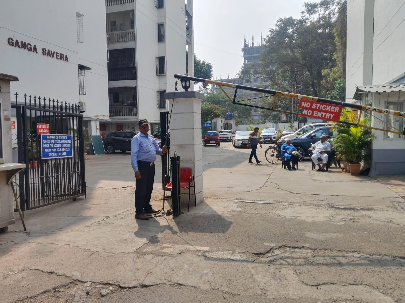 ASAR Security Guard on Duty